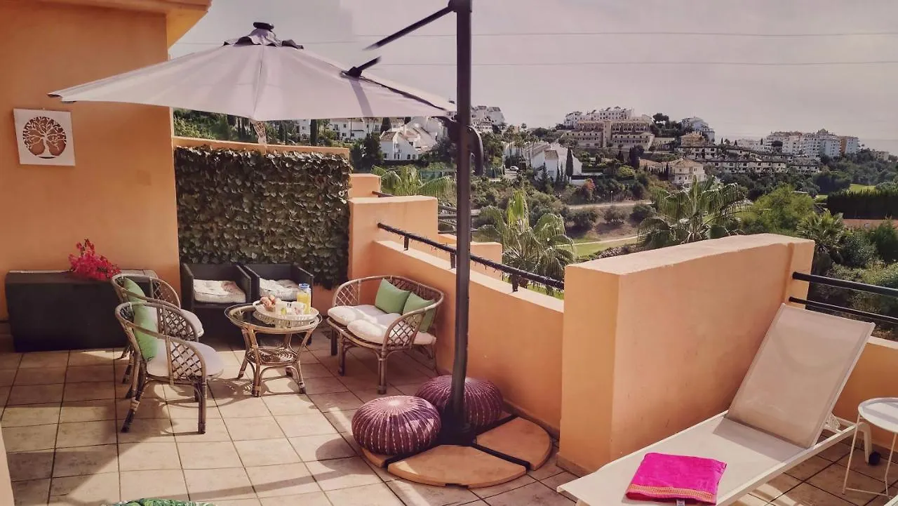 Penthouse 3-Bedroom Duplex /Rooftop Terrace & Golf Mijas